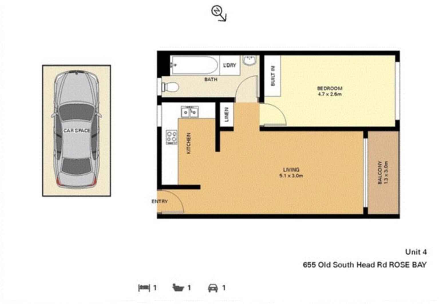 4/655 Old South Head Road Rose Bay 4/655 Old South Head Road Rose Bay