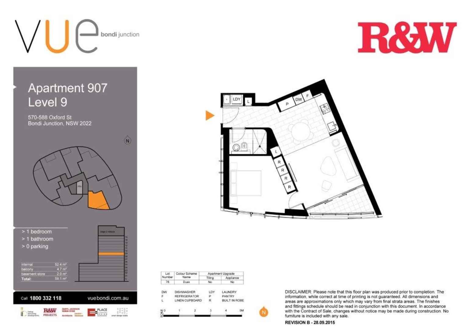 1 Bed/570 Oxford Street Bondi Junction