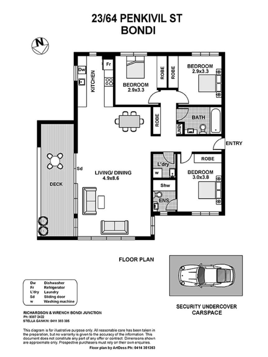 23/64 Penkivil Street Bondi