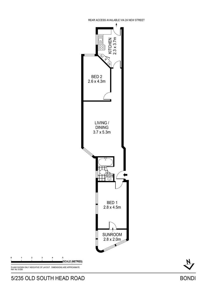5/235 Old South Head Road Bondi