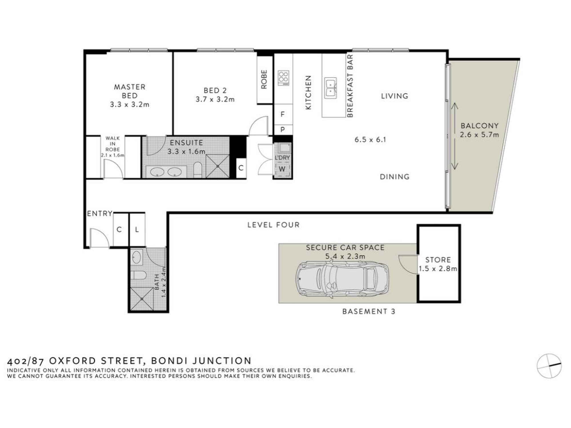 402/87 Oxford Street Bondi Junction 402/87 Oxford Street Bondi Junction